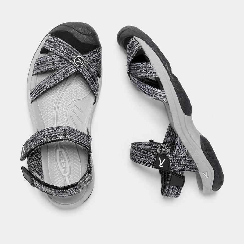 Buy Keen Bali Strap Womens Sandals Grey/Black (5048-BQLCK)